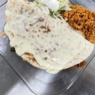 a meal in a plastic container