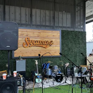 Stage area