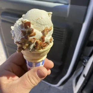 Butter Pecan soft serve