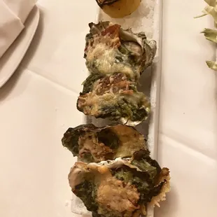 Oysters Rockefeller honestly the best!