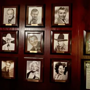 Celebrity hall of fame