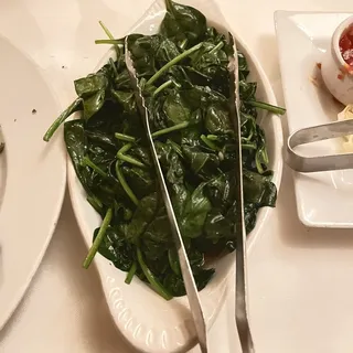 Sauteed Fresh Spinach