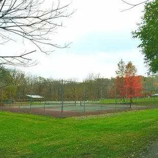 Tennis courts