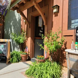 Tasting room.