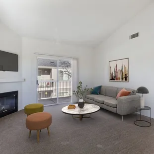 3 bedroom upstairs with fire place