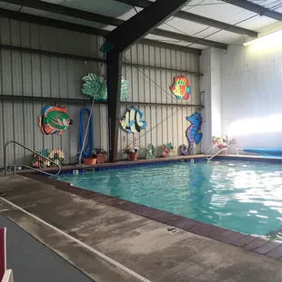 Cool cut outs- something for the kids to look at.