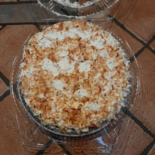 Coconut cream pie is to die for!