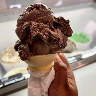 Chocolate fudge brownie