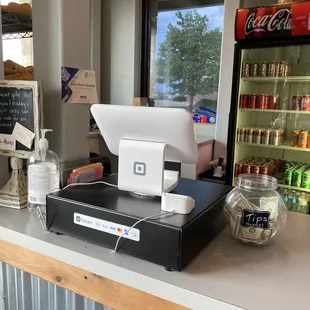 Cash register &amp; beverage options