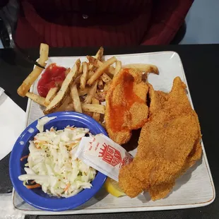 Catfish dinner