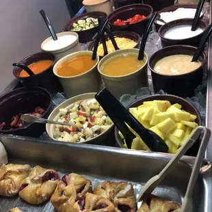 Did we mention that dessert and salad are included in the buffet?