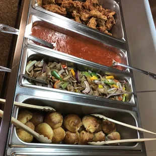 With all the choices on the buffet each day no one will leave hungry.... we promise