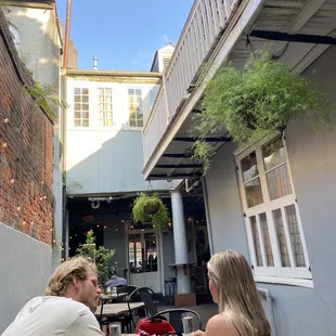 Outside patio