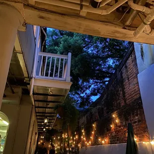 Patio area