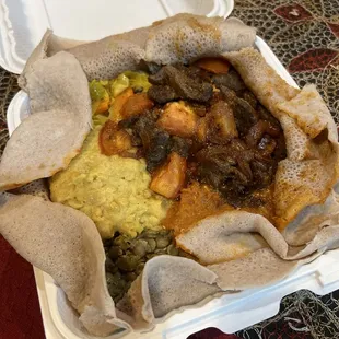 Ethiopian platter