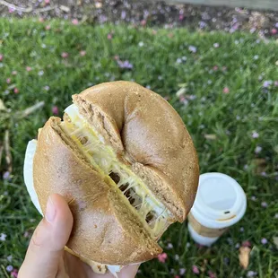 Egg and Cheese Breakfast Bagel