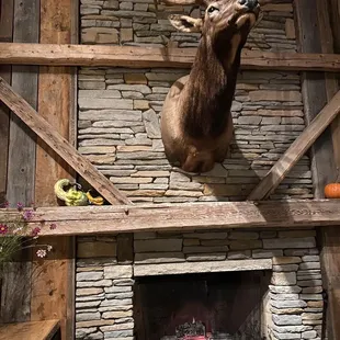 A cozy, warm fire to sit by