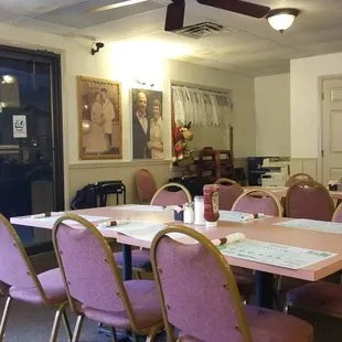 the dining room