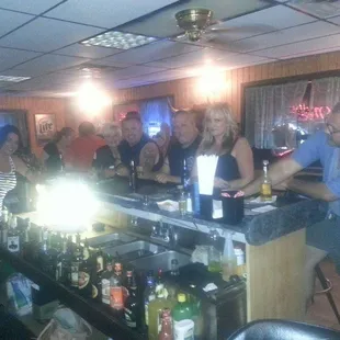 people at the bar