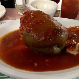 a plate of food