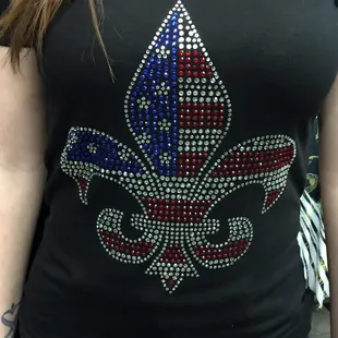 Patriotic fluer de lis