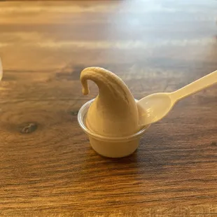 Churro flavor, ice cream