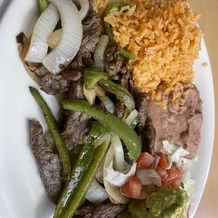 The fajita plate