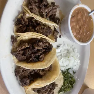 Mini Asada tacos