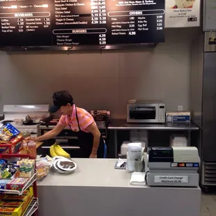 sushi and sashimi, interior