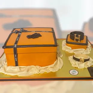 Hermes Cake design !