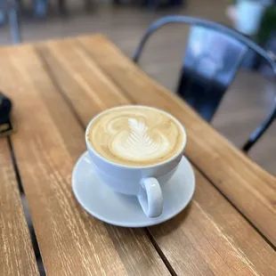 Honey lavender latte