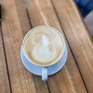 Honey lavender latte