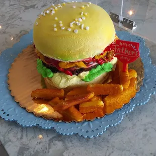 Burger Cake