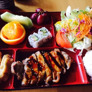 Beef Teriyaki Bento (L)