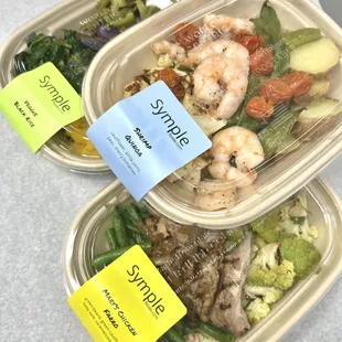 meal prep lunches