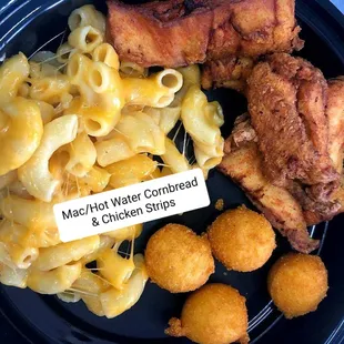 chicken wings and fried chicken, food