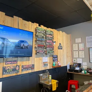 Main bar and beer list