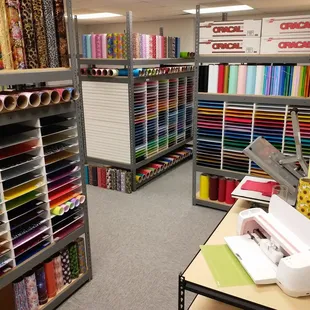 Huge selection of craft vinyl, over 1000 colors!