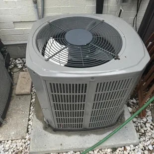 Condenser Unit After Service