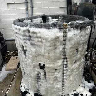 Condenser Cleaning. HVAC Repair