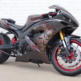 Custom Motorcycle Built By Synergy Motorworks In Tulsa, Ok .