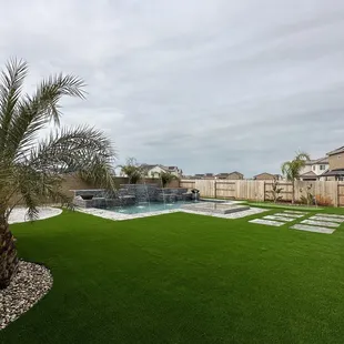 Synthetic Grass Solutions installed Diamond Pro Fescue