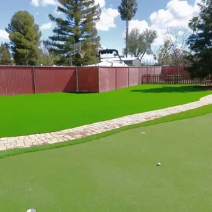 Putting Green with play area