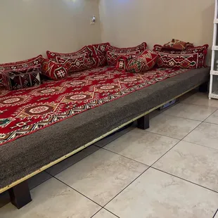 Part of the seating area