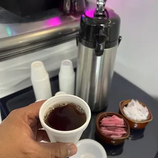 Hot Arabic Tea (part of Buffet)
