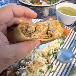 Chicken Shawarma (close-up)