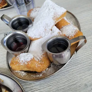 Beignets!! 3 huge ones