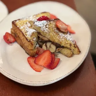 Nutella Stuffed French Toast