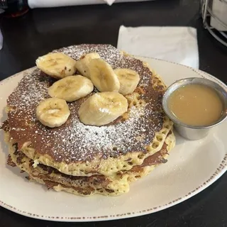 Blueberry Granola Pancakes