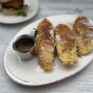 Coconut Coated French Toast